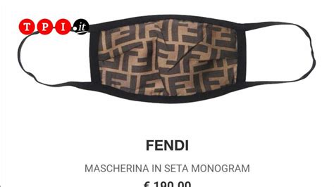 mascherina fendi virus|Altro.